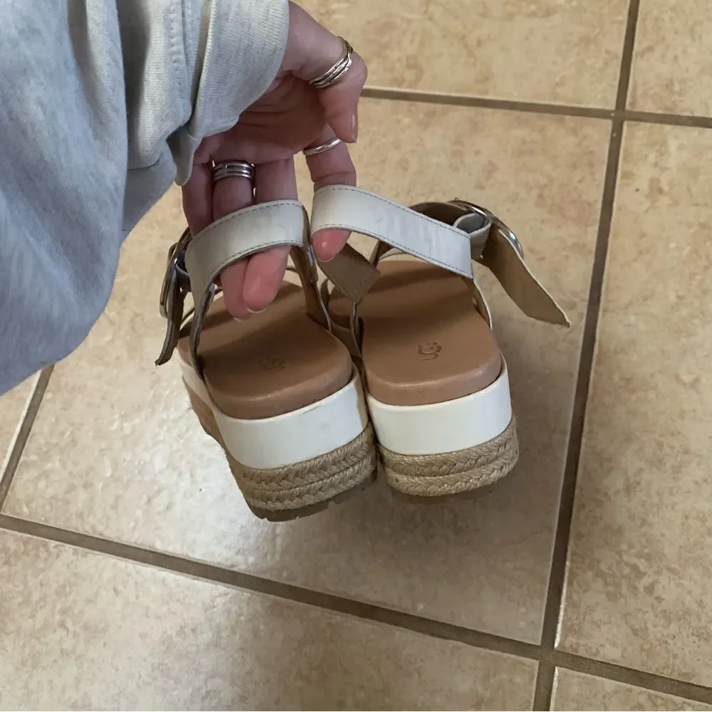 UGG Platform Strap Sandals size 8.5
